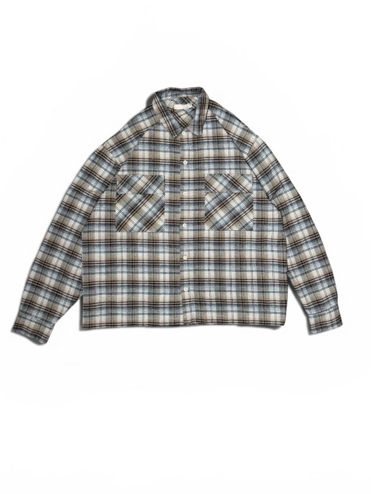 Flannel Shirt (Brown/Grey)