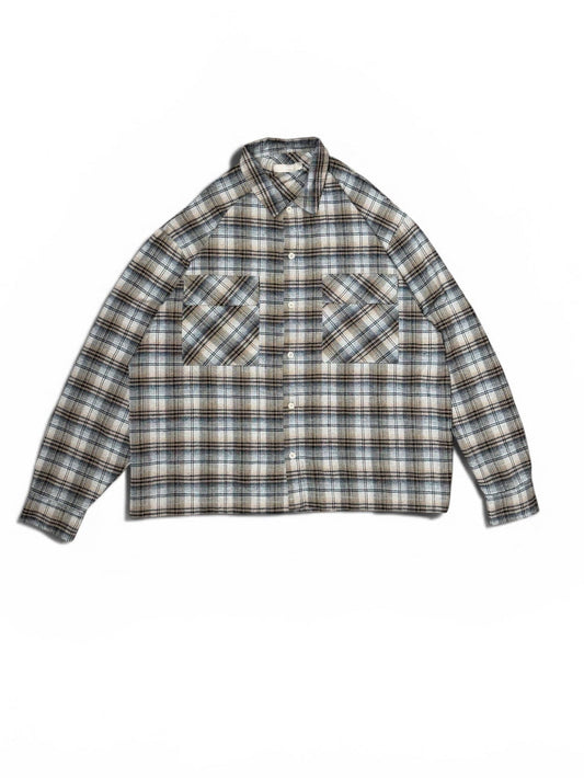 Flannel Shirt (Brown/Grey)