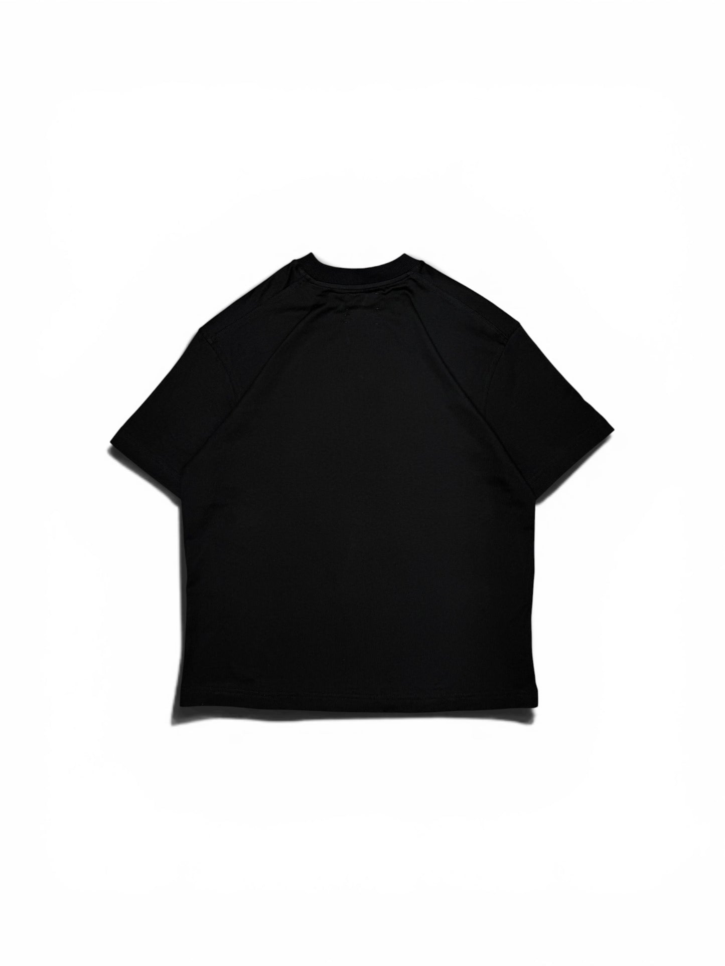 Brushstroke Short Sleeve Tee (Black)
