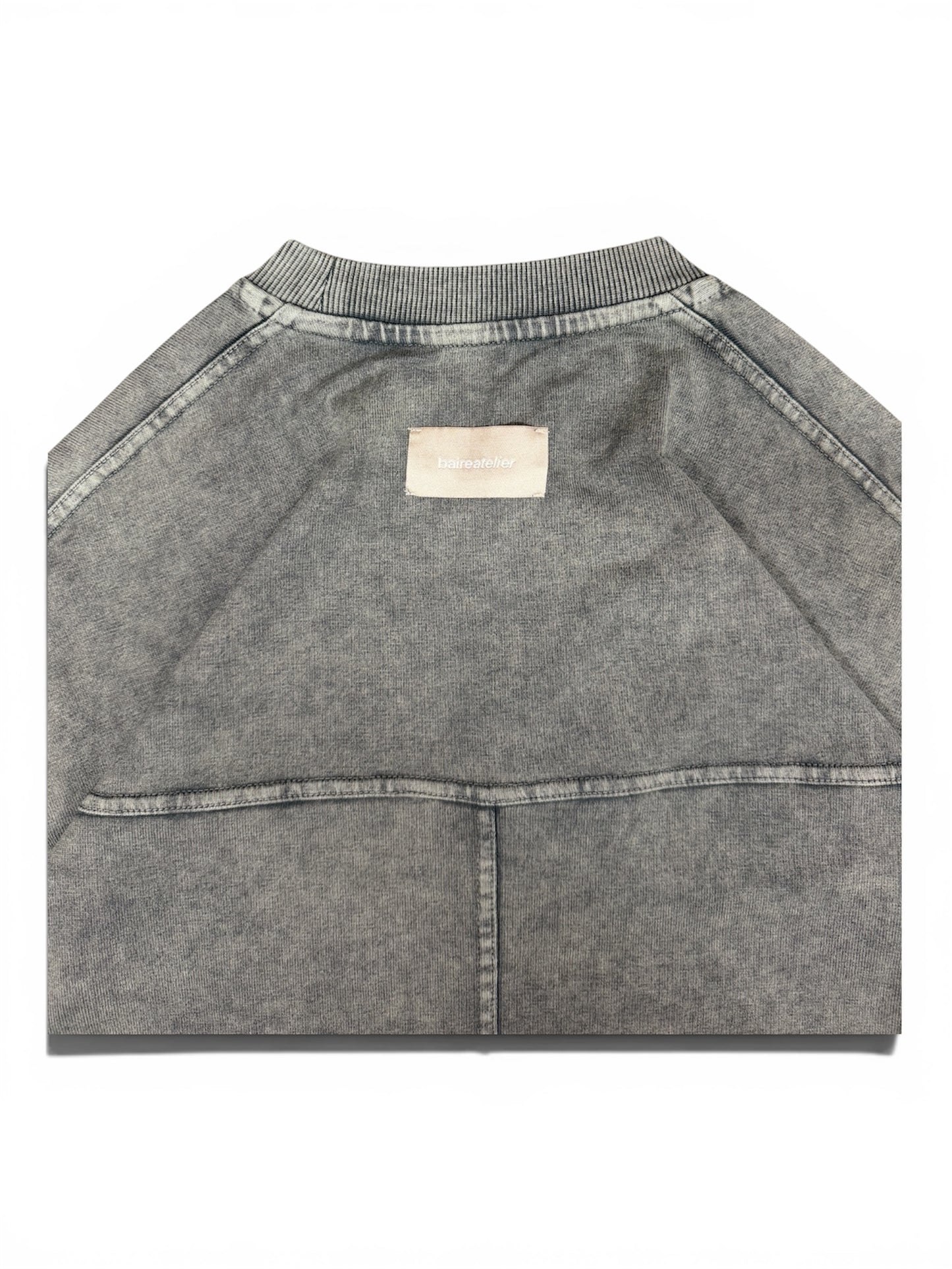 Blank Long Sleeve Tee (Charcoal)