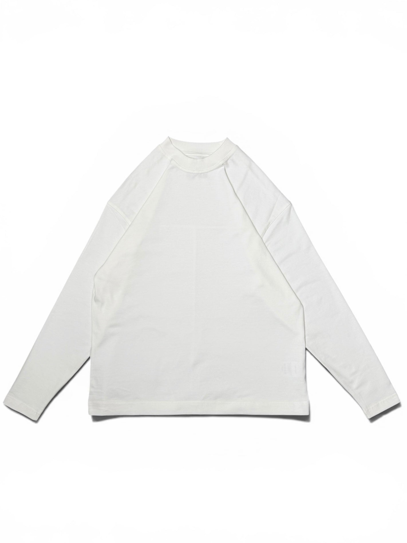 Blank Long Sleeve Tee (White)
