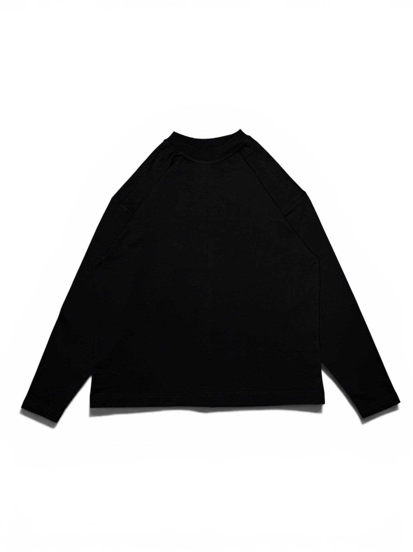 Blank Long Sleeve Tee (Black)